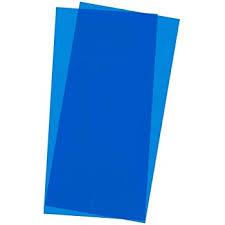 Evergreen 9902 Scale Models Blue Transparent Sheet 15 x 30 cm, 2 pc